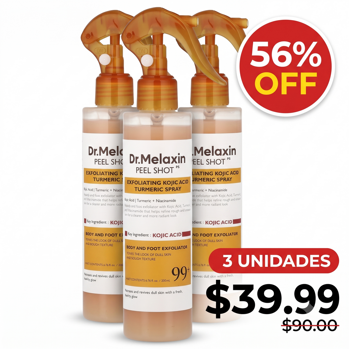 Combo de 3 Dr Melaxin