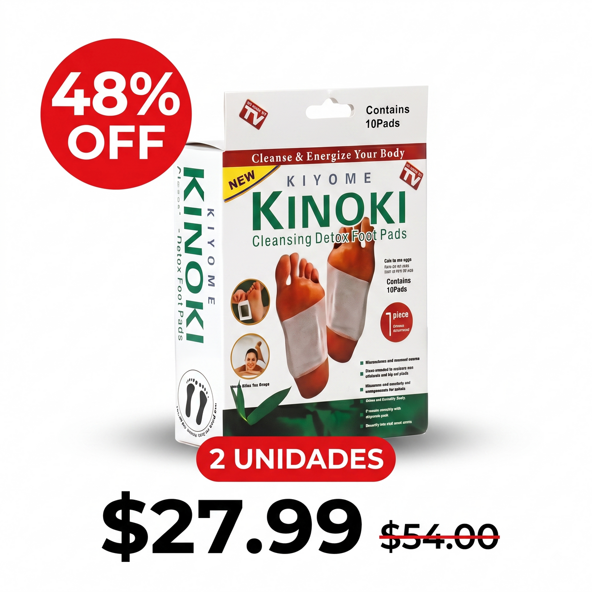 Parches Kinoki - 2 Cajas