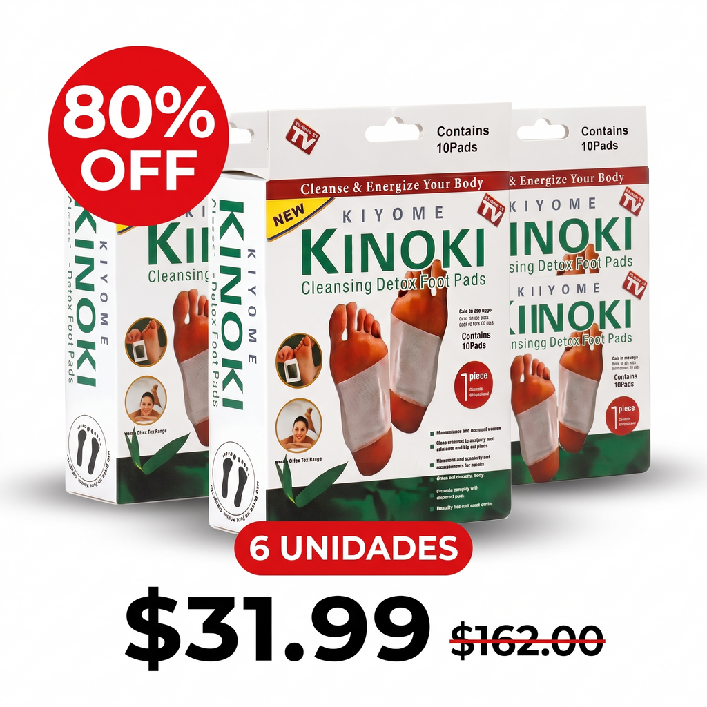 Parches Kinoki - 6 Cajas