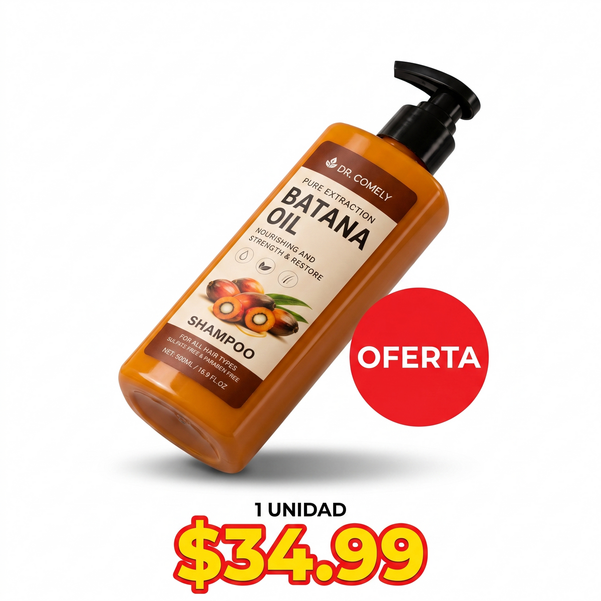 Shampoo Batana Oil - Shampoo + Aceite de Batana