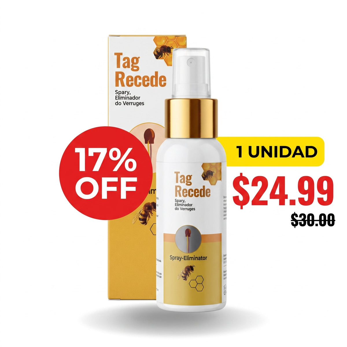 Tag Recede - 1 Unidad